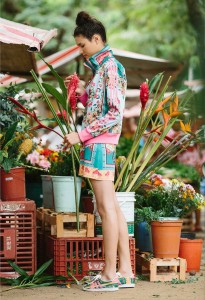 Adidas Originals x Farm Collection Spring 2014 18 The snobette AdidasxfarmBrasil17