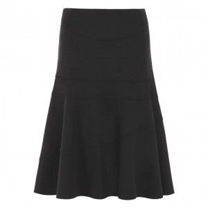 Flounce Skirt Black