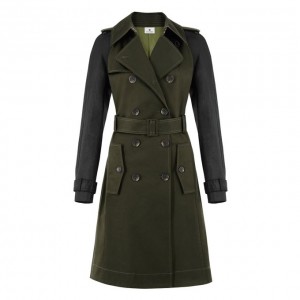 Target x Altuzarra Lookbook: September 14th 9 Trench Coat Military Green Black