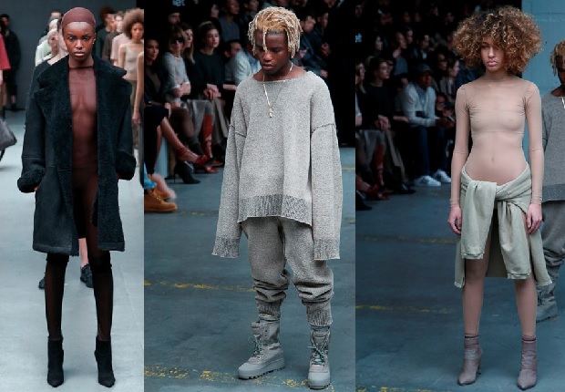 elektropositive Periodisk brug Kanye West presents his first Yeezy Season Collection