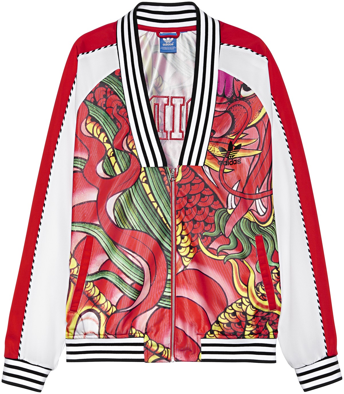 adidas dragon print jacket