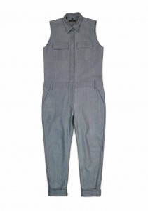 THE BLK.LBL COVERALL DENIM topdown