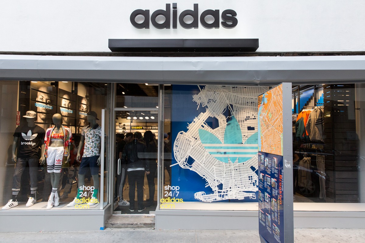Adidas Opens Store In Brooklyn's Fulton 