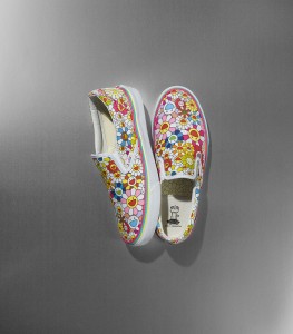 murakami classic slipon flower multi color