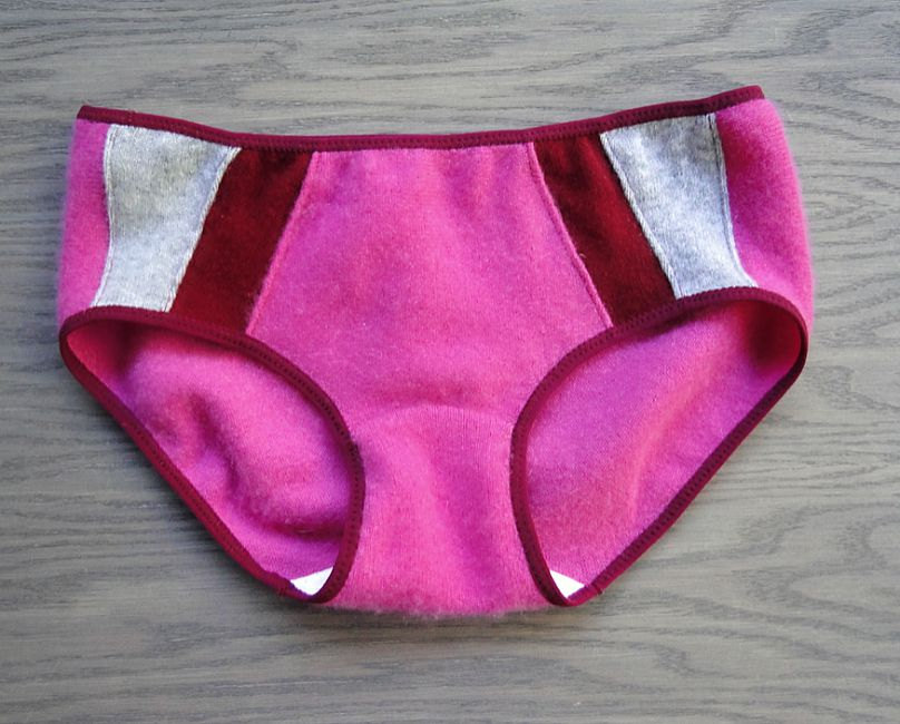 Econica's Cashmere Colorblock Panties