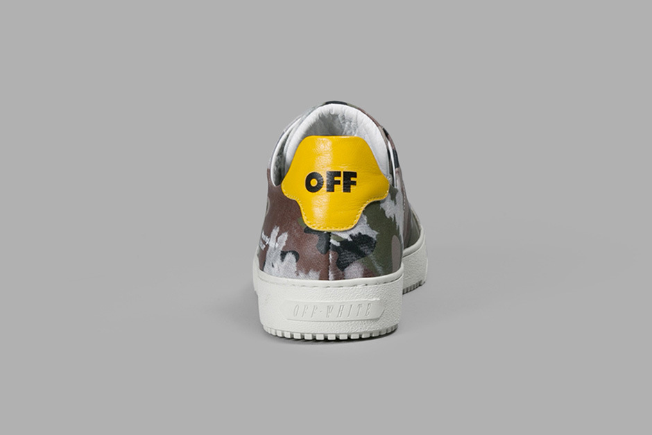 off white blue collar shoes