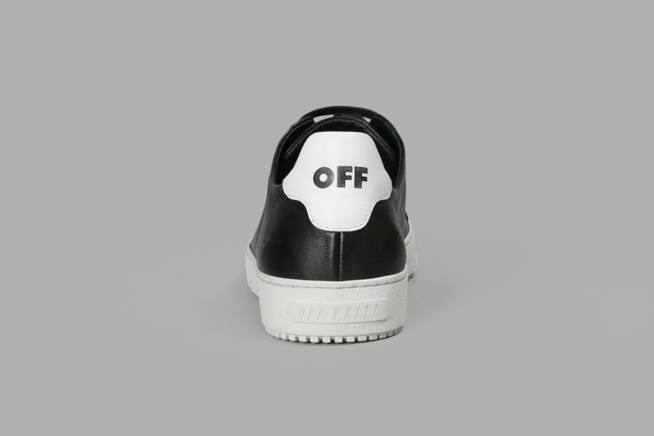 off white blue collar shoes