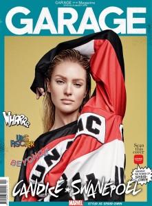 candice swanepoel spider gwen garage marvel edited