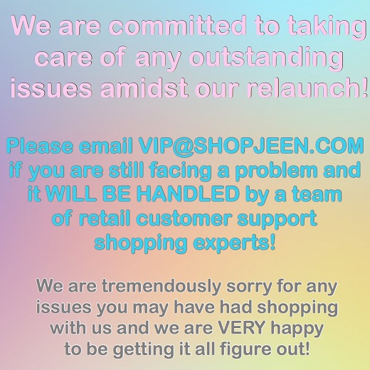 Shop Jeen ReOpening