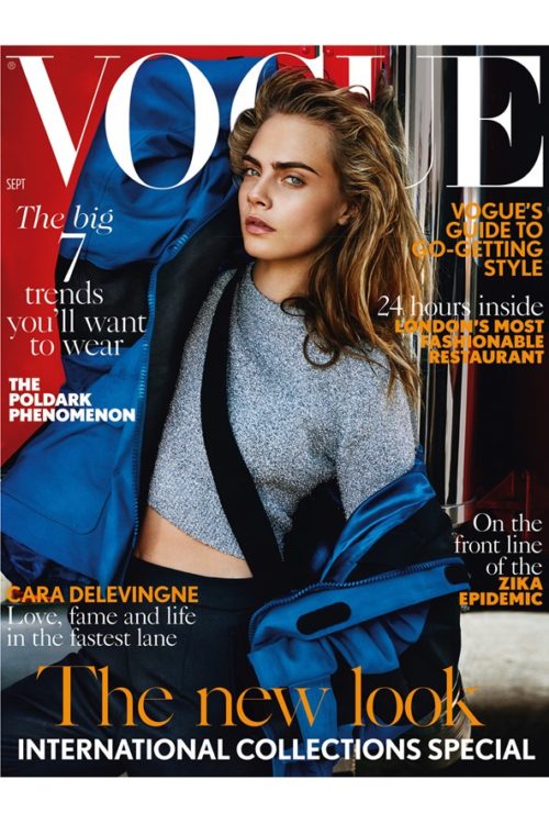 Cara Delevingne Lands Fifth British Vogue Cover