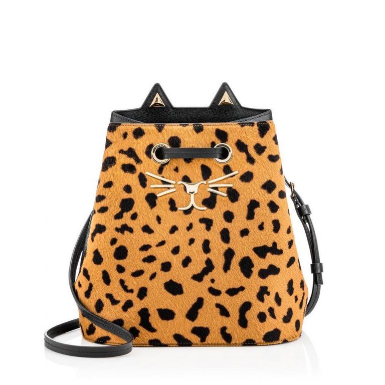 Charlotte Olympia Feline Bucket Bag