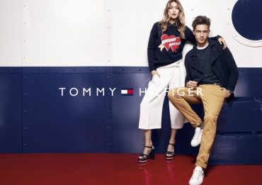 Gigi Hadid Tommy Hilfiger Fall 2016 Campaign08