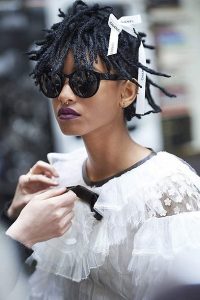 Willow Smith Chanel Eyewear Campaign Behind Scenes13