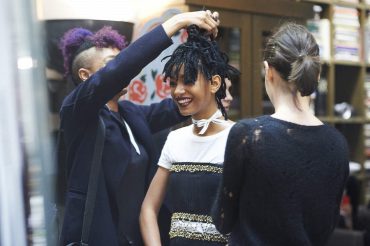 Willow Smith Chanel Eyewear Campaign Behind Scenes15