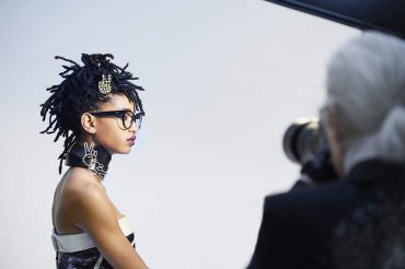Willow Smith Chanel Eyewear Campaign Behind Scenes16