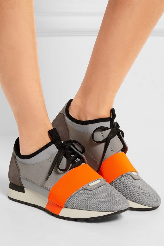 balenciaga race runners black and yellow