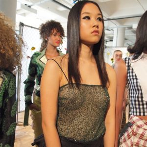 Kim Shui Shows Off Mix Master Skills For Spring 2017 18 Kim Shui SS2017 NYFW 23
