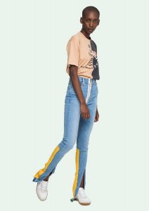 Levis Made And Crafted Off White Skinny Jeans