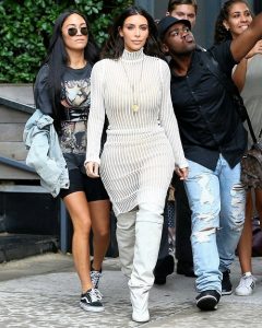 Yeezy Season 4 Kim Kardashiah NYFW