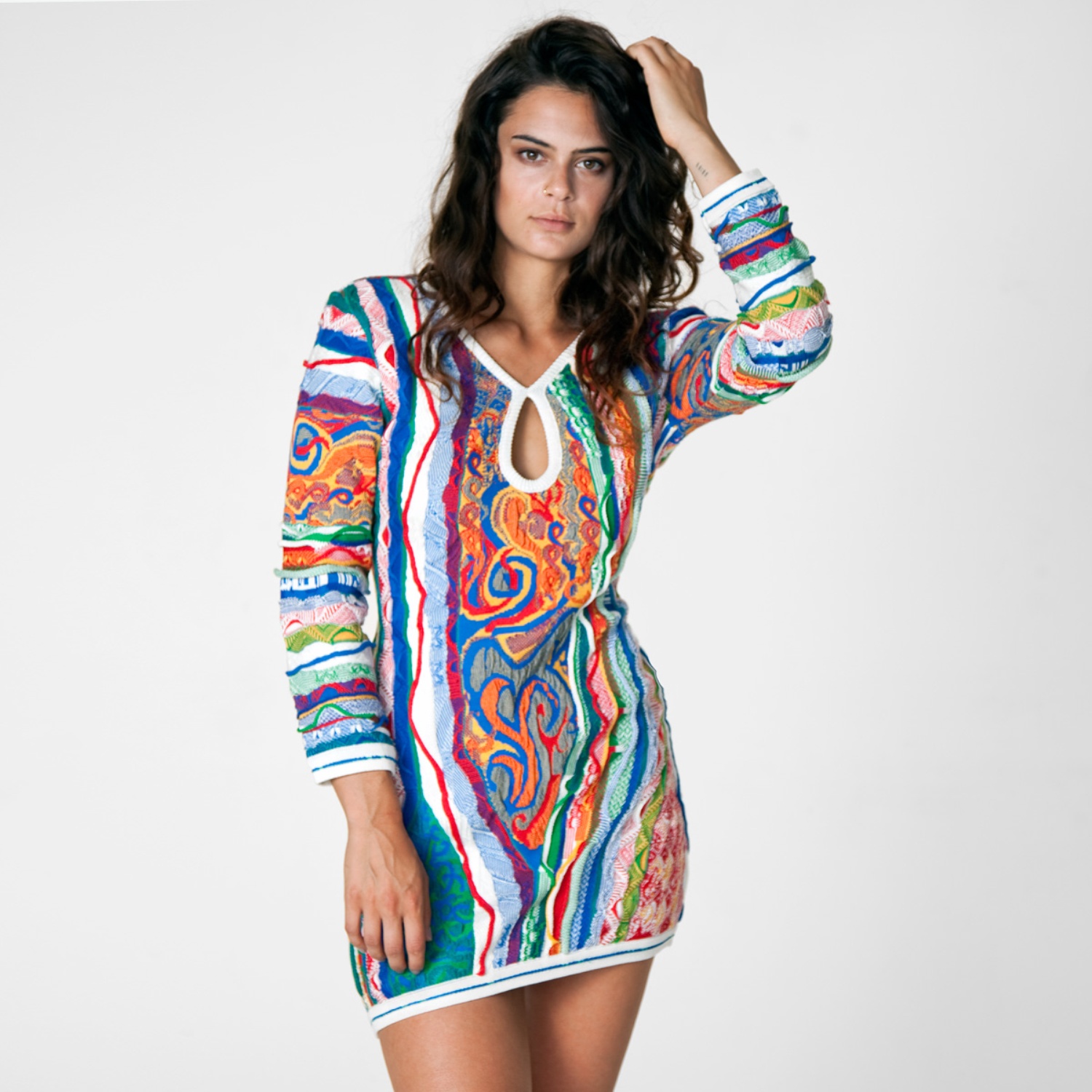 Coogi ready to hypnotize with two sexy knit dresses for fall 20171500 x 1500