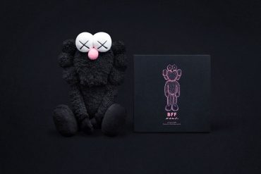 kaws black bff plush toy the modern 3