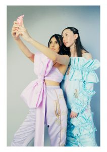 Lydia Bolton's 'Girl Who Wore Tracksuits' Graduate Collection 18 lydia bolton girl wore track suits prom 17
