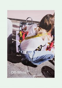 Off White Selling Posters Of Its 'Binder Clip' Bag Street Sale 2 off white binder clip bag 1