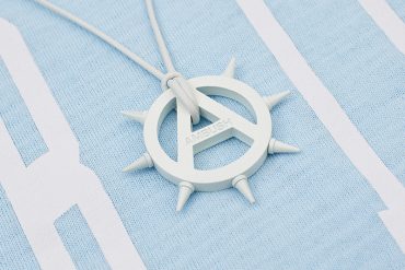 Off White & Ambush Create Carolina Blue T-Shirt W/ Built In Pendant Detail 5 off white ambush carolina t shirt 2016 2