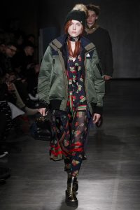 Sacai outerwear Pre Fall 2017 Northface