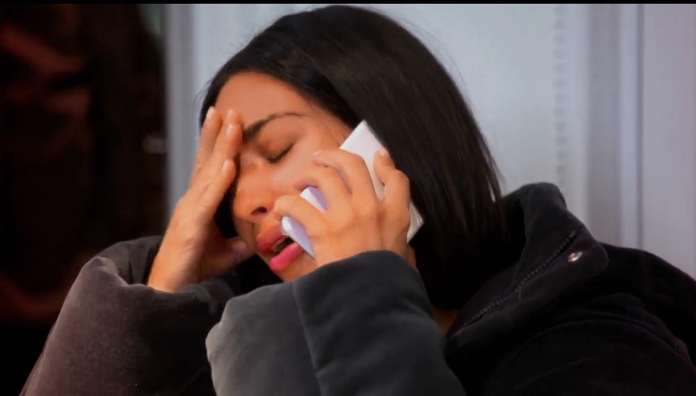 kim kardashian crying