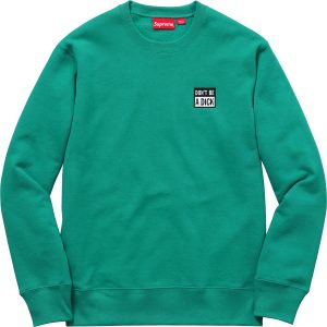 dont be a dick crew neck