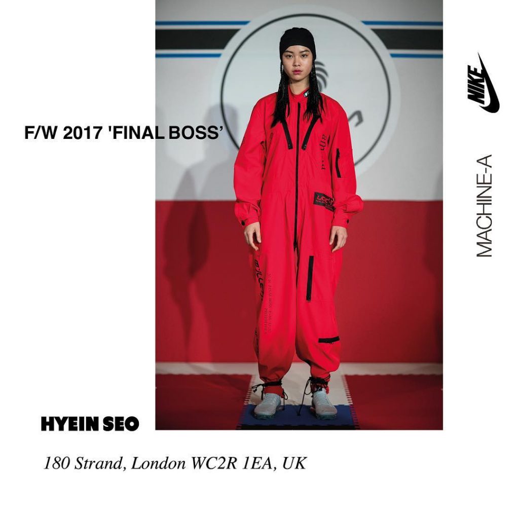 Hyein Seo via Machine-A presents 'Final Boss' collection for fall 2016