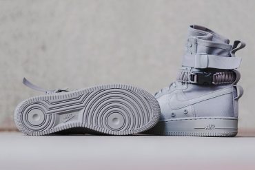 nike sf air force 1 triple grey february 2017 4