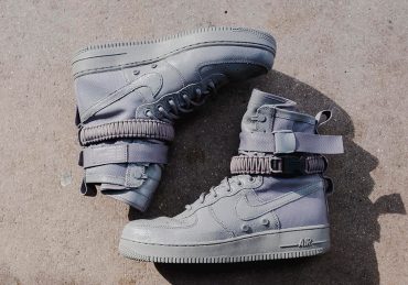 nike sf air force 1 triple grey february 2017 6