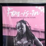 Fem Is In Art Show Fat Free Art Gallery Ray BLK By Janette Beckman