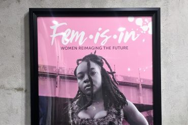 Fem Is In Art Show Fat Free Art Gallery Ray BLK By Janette Beckman