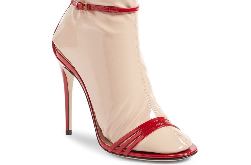 Gucci s Ilse latex sock sandal is as frightening as it is artful