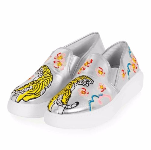 Snobette Embroidered Sneakers Topshop Tommy Embroidered Sneakers