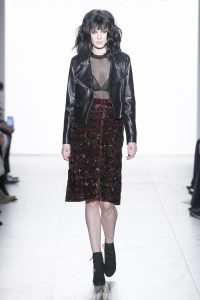Georgine Toasts The World's Glam Girls For Fall 2017 15 georgine nyfw fall 2017 14