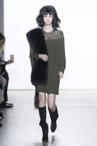Georgine Toasts The World's Glam Girls For Fall 2017 9 georgine nyfw fall 2017 8