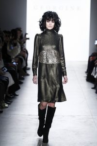 Georgine Toasts The World's Glam Girls For Fall 2017 10 georgine nyfw fall 2017 9
