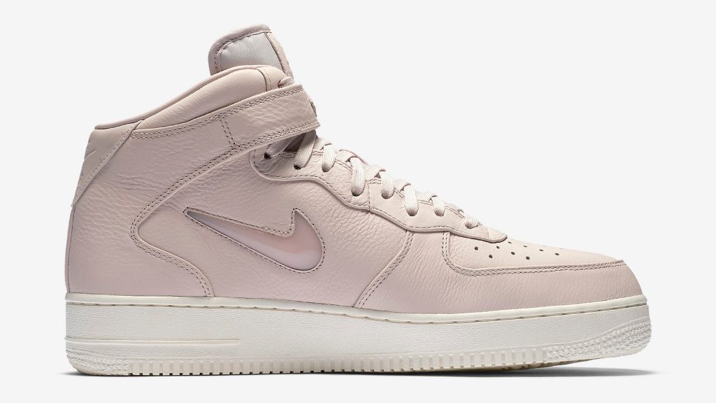 nikelab air force 1 mid jewel pearl pink