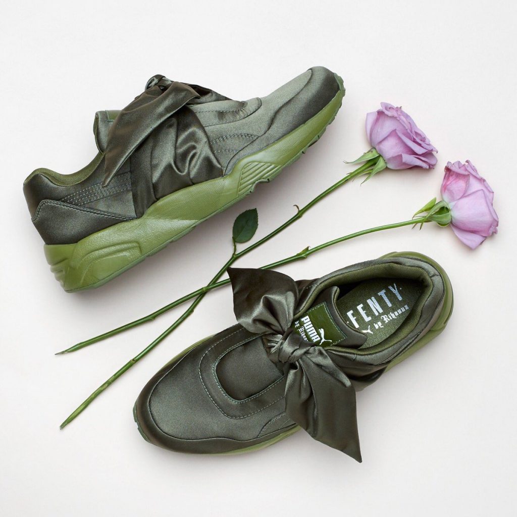 rihanna fenty bow sneakers