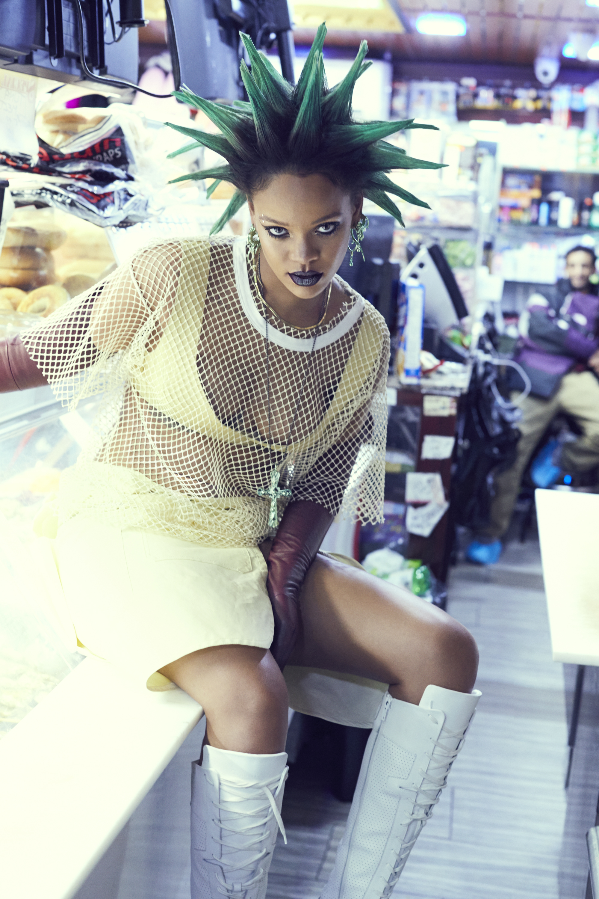 Rihanna is punked out and breaking rules for Paper magazine's March issue2000 x 3000
