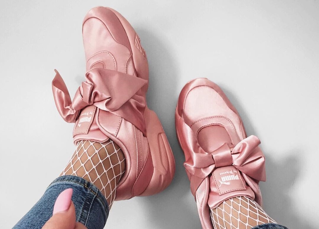 Styling The Puma By Fenty Bow-Top Sneaker