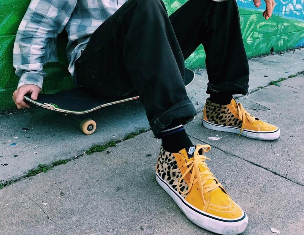 Supreme And Vans Are Dropping Some Very Cute Sk8 Hi Leopard Kicks