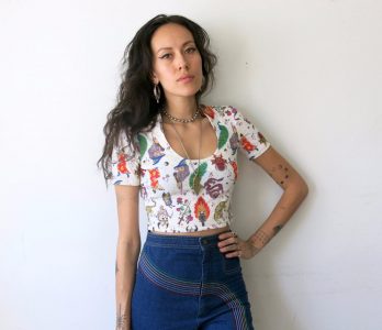 Artist Tati Compton And Judith Rothman Pierce Create Magic-Themed Capsule 3 Rusty cuts Tati Compton 3