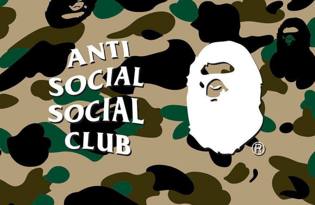 bathing ape anti social social club