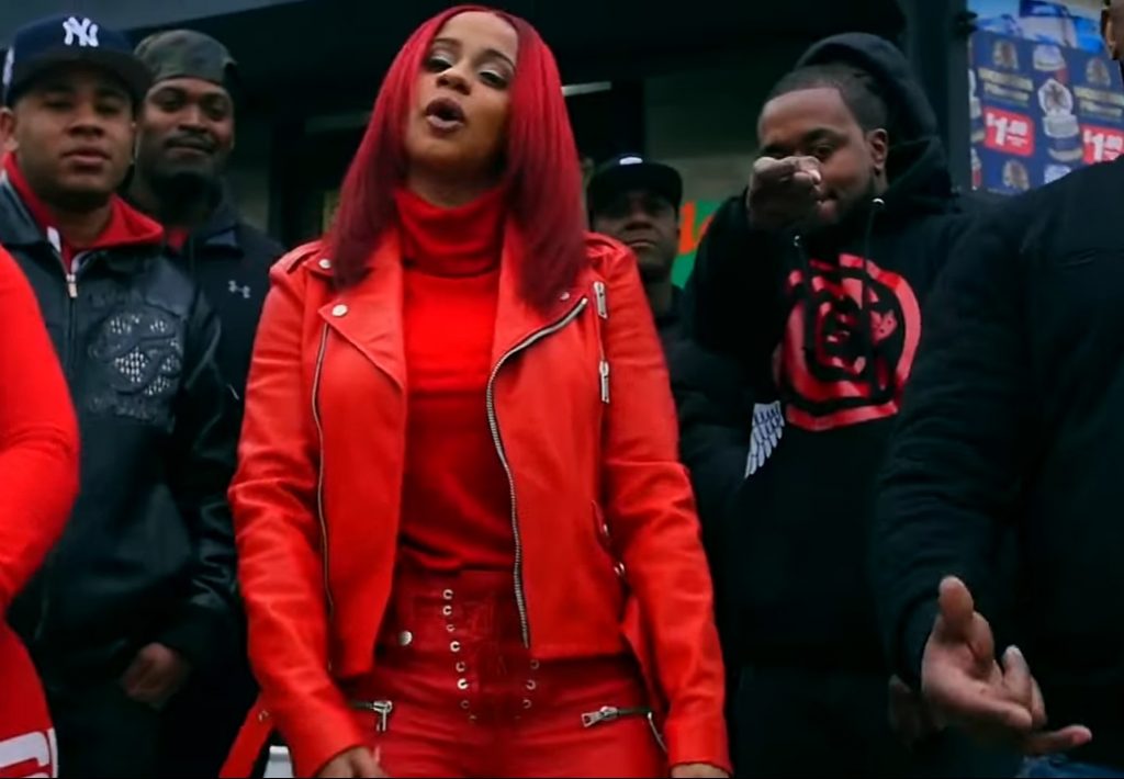 Sprog Gladys sang Cardi B releases fiery visual for 'Rad Barz' freestyle