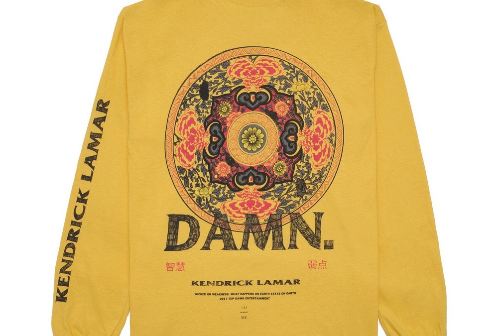 TDE stocks store with Kendrick Lamar 'Damn' merchandise